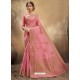 Pink Designer Party Wear Classic Cotton Sari