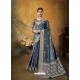 Pigeon Designer Party Wear Art Silk Sari