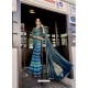 Multi Colour Designer Casual Wear Georgette Sari