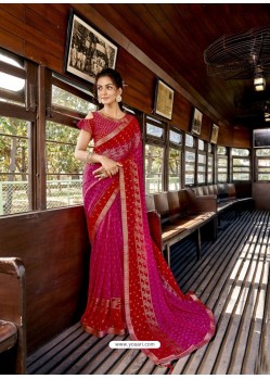 Rani Designer Casual Wear Georgette Sari