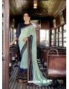 Multi Colour Designer Casual Wear Georgette Sari