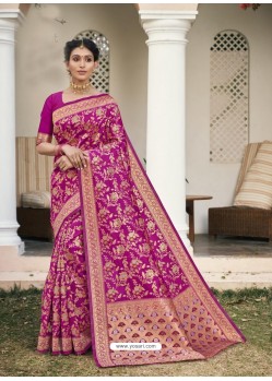 Rani Designer Classic Wear Cotton Jacquard Sari