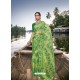 Green Designer Casual Wear Chiffon Sari