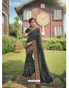 Multi Colour Designer Traditional Party Wear Chanderi Silk Sari