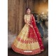 Gold Heavy Designer Wedding Lehenga Choli