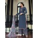 Pigeon Muslin Satin Designer Party Wear Palazzo Salwar Suit