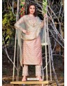 Baby Pink Readymade Designer Party Wear Wedding Suit