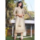 Light Beige Readymade Designer Party Wear Wedding Suit