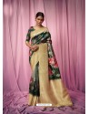 Multi Colour Designer Classic Wear Art Silk Sari