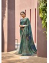 Multi Colour Designer Party Wear Chiffon Sari