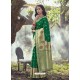 Forest Green Designer Party Wear Art Silk Sari