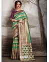Multi Colour Latest Designer Party Wear Sari