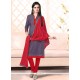 Splendid Lace Work Bhagalpuri Silk Churidar Designer Suit