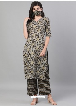 Multi Colour Designer Readymade Kurti With Palazzo