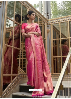 Rani Designer Classic Wear Handloom Weaving Sari