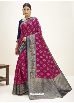 Rani Designer Classic Wear Cotton Jacquard Sari