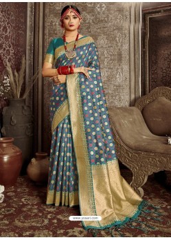 Pigeon Designer Classic Wear Silk Sari