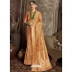 Mustard Designer Classic Wear Silk Sari