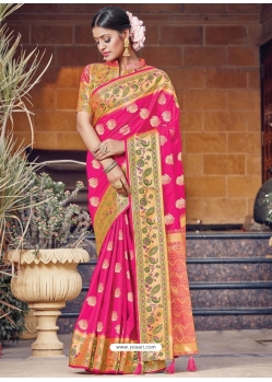 Rani Designer Party Wear Silk Sari