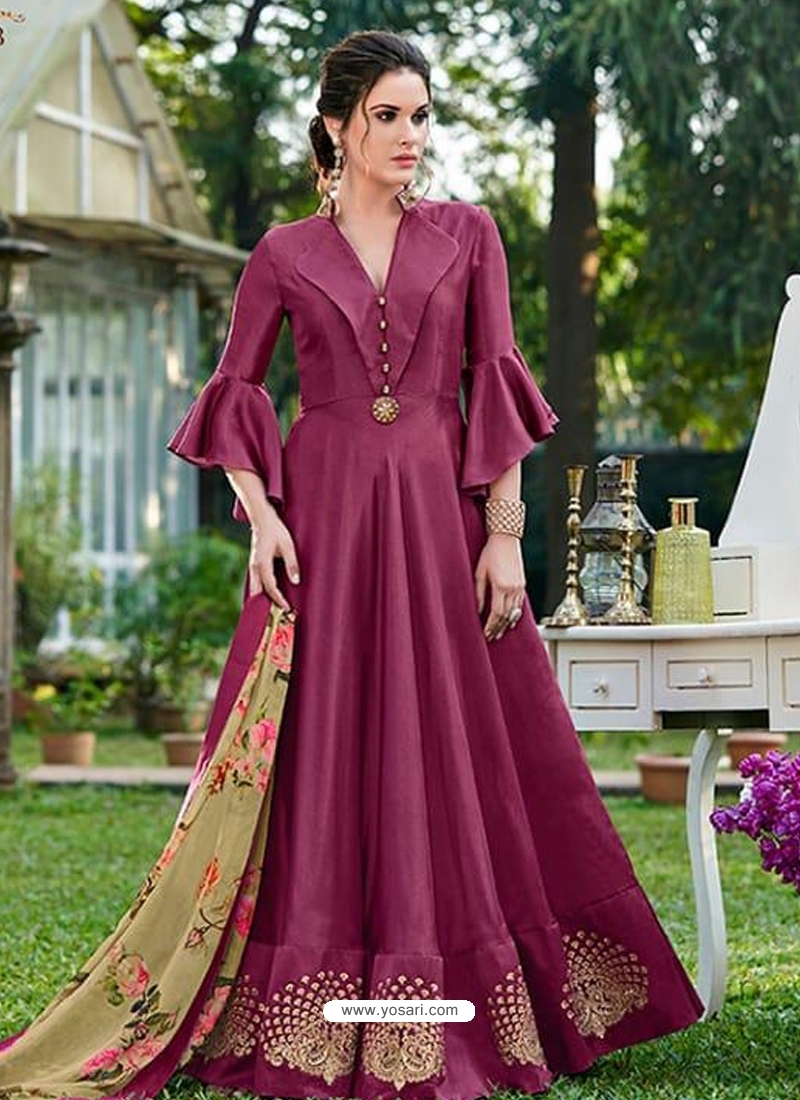 Indo Western Dresses, Gowns, Custom Made for wedding, Reception – B Anu  Designs