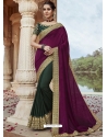 Multi Colour Designer Party Wear Silk Sari