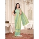 Green Designer Party Wear Imported Lycra Sari