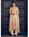 Multi Colour Designer Pure Maslin Palazzo Salwar Suit