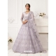 Mauve Stylish Designer Wedding Wear Net Lehenga Choli