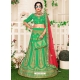 Jade Green Stylish Designer Wedding Wear Lehenga Choli