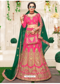 Rani Stylish Designer Wedding Wear Lehenga Choli