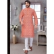 Light Orange Exclusive Readymade Kurta Pajama