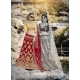 Maroon Stylish Designer Wedding Wear Lehenga Choli