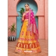 Yellow Designer Banarasi Silk Jacquard Wedding Lehenga Choli