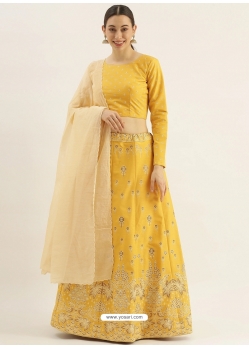 Yellow Latest Designer Wedding Lehenga Choli