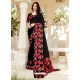 Black Designer Casual Wear Georgette Sari