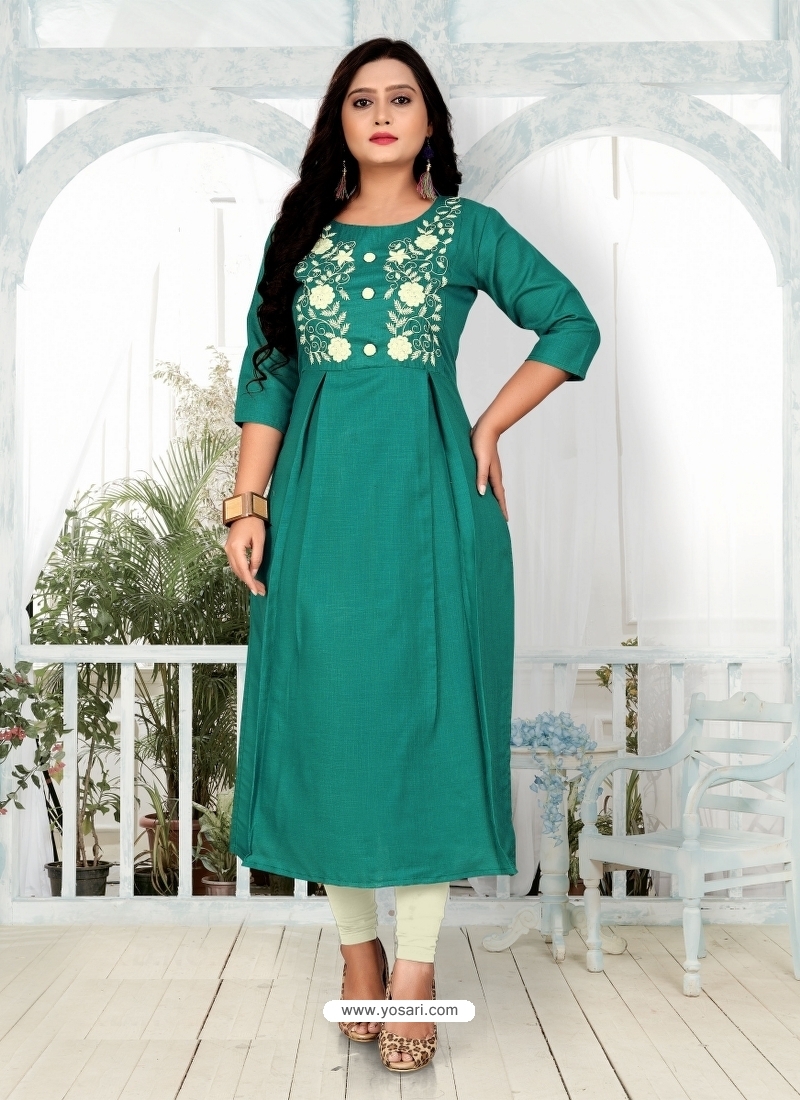 New Kurti With Palazzo Set With Dupatta Bollywood Designer Embroidered Work Party  Wear Parties Heavy Look Kurta Sets Reyon Plazo Pure Cotton