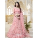 Baby Pink Latest Designer Wedding Bridal Lehenga Choli