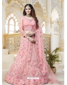Baby Pink Latest Designer Wedding Bridal Lehenga Choli