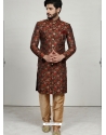 Multi Colour Readymade Designer Indo Western Sherwani