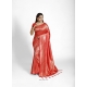 Red Kanjeevaram Jacquard Work Tanchoi Silk Sari