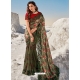 Mehendi Fancy Designer Party Wear Sari