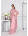 Pink Fancy Designer Party Wear Sari