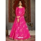 Rani Designer Party Wear Anarkali Long Gown