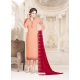 Light Orange Designer Party Wear Straight Salwar Suit