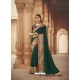 Dark Green Latest Designer Cosa Silk Traditional Wear Sari