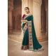 Teal Latest Designer Cosa Silk Traditional Wear Sari