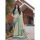 Gold Designer Party Wear Malashree Silk Sari