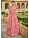 Pink Designer Party Wear Anarkali Suit
