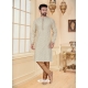 Off White Exclusive Readymade Designer Kurta Pajama