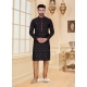 Black Exclusive Readymade Designer Kurta Pajama